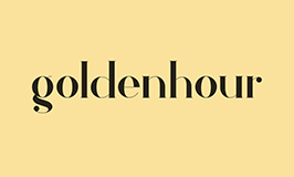 A Goldenhour ékszershop logója.
