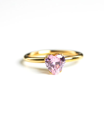 'Lover' gyűrű - pink